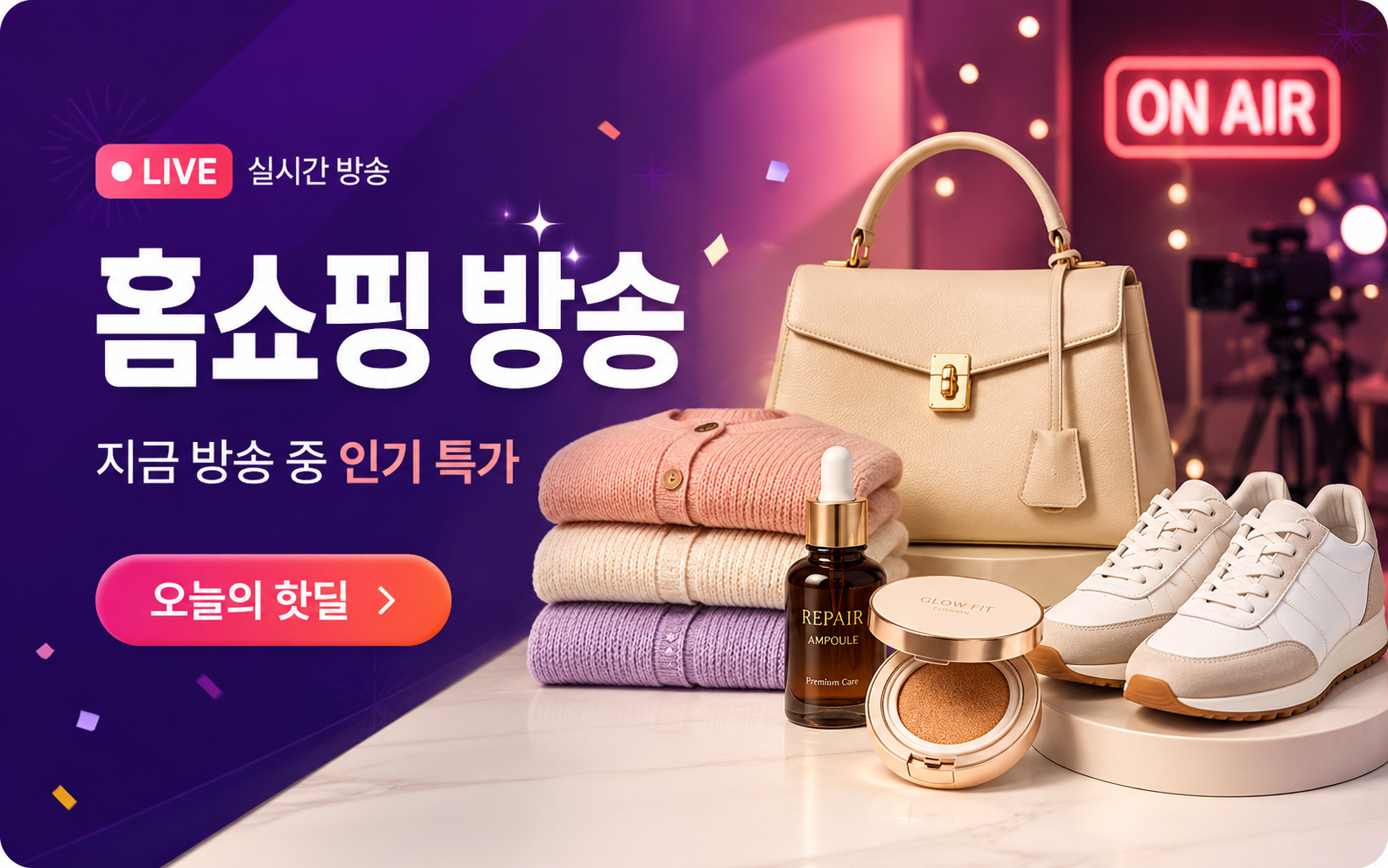 실시간 홈쇼핑!
